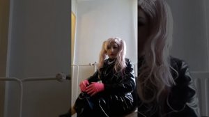 Female mask doll loves layers of latex.