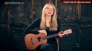 Обзор укулеле баритон Flight DUB 38 CEQ