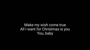 All I Want for Christmas is You - Karaoke Track - SHORT VERSION - Christmas instrumental