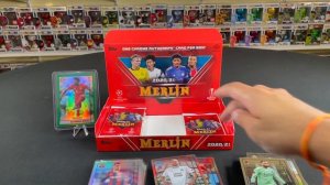 WE PULLED A HUGE NUMBERED RONALDO!!! | 2020-21 Topps Merlin UCL+UEL Soccer Hobby Box