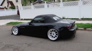 Gave her the keys to my BAGGED S2000...SHE ACTUALLY CAN DRIVE IT!