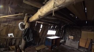 🏠Разгребаю хлам и навёл порядок в сарае🔦 . влоги из деревни.🔨