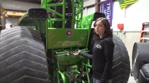 'She impressed me': 16-year-old tractor pulling star taking after her dad