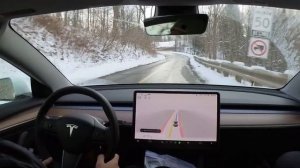 New Tesla Model 3 RWD Capable ON SNOW Covered Roads? Tesla Winter Tire Package Test-Part 1