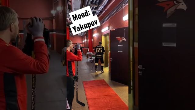 Mood: Yakupov | Якупов настраивается #shorts #hockey