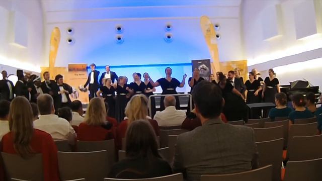 Sakkijarven Polkka arr. Jonathan Rathbone, Southern Chorale, opening concert for Sing Berlin 2022 смотреть онлайн