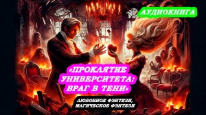 АУДИОКНИГА "Проклятие Университета: Враг в Тени", ЛЮБОВНОЕ ФЭНТЕЗИ, МАГИЧЕСКОЕ ФЭНТЕЗИ