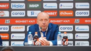 «АВАНГАРД» - «БАРЫС». Пресс-конференция (LIVE)