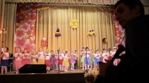 Д/с №31 - 30 лет. Танец "Эй, лежебоки" и песня "С днем рожденья, детский сад" средняя группа