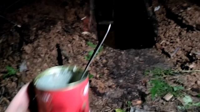 Самая скрытная ЗЕМЛЯНКА! НОЧЬ В ЛЕСУ!