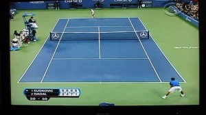 Djokovic Nadal US Open 2011 Final - Last game