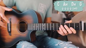 Last Christmas Guitar Tutorial // Last Christmas WHAM! Guitar // Guitar Lesson #972