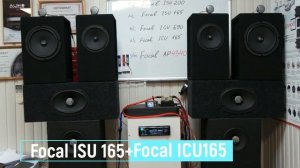 Обзор и прослушивание Focal ISU165+ICU165. Focal ISU200+ICU690.