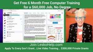 How To Apply for 6 Months of FREE Computer Training for A $60,000 Job,  No Degree