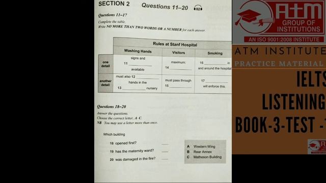 Peter and Mary will see a movie on saturday (Printable Page & Answer Link On Description)#ielts #ie