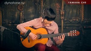 Обзор классической гитары YAMAHA C40