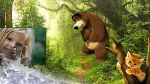 ProShow Producer Детский проект Лесная песенка (((Л)))