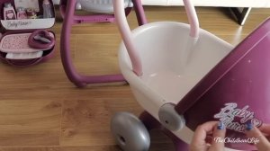 Baby Born Dolls Station Nursery Center Highchair Pram & Baby House -Pretend play with baby dolls