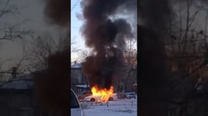 Пожар во дворе Пионерской, 155