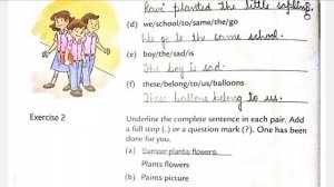 Sentences | Grade 4 | Ben-Hur Public School