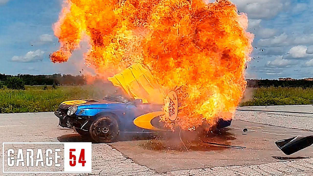 500 кг с ВЫСОТЫ 30 метров - SUBARU в ШОКЕ смотреть онлайн