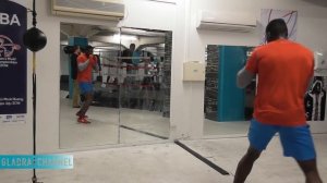 Izu Ugonoh - "This is my last training session before fight night..We gonna get the job done"