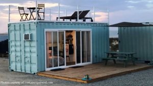 Joshua Tree 20ft Shipping Container Off Grid Tiny House