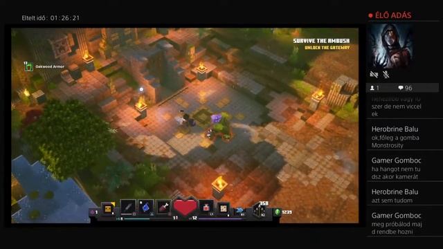 Herobrinebalu live ps4.Minecraft dungeons 4.rész смотреть онлайн