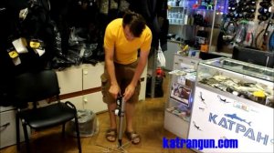 Двуствольное пневматическое ружье для подводной охоты