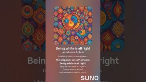 Being white is all right (AI\Real verse)