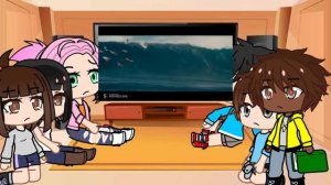 Camp Cretaceous React To Jurassic World Fallen Kingdom Ending Welcome To Jurassic World | Gacha clu