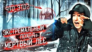 ЭКСТРЕМАЛЬНЫЙ ПОХОД в МЁРТВЫЙ ЛЕС! ТАМ КТО-ТО ЕСТЬ!?