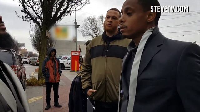 100 Suits for 100 Men's Kevin Livingston on the Steve Harvey Talk Show (video by GaMaur Landrum) смотреть онлайн