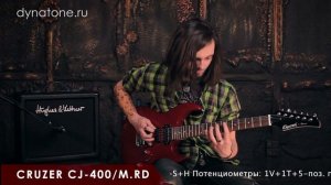 Обзор электрогитары CRUZER CJ-400/M.RD