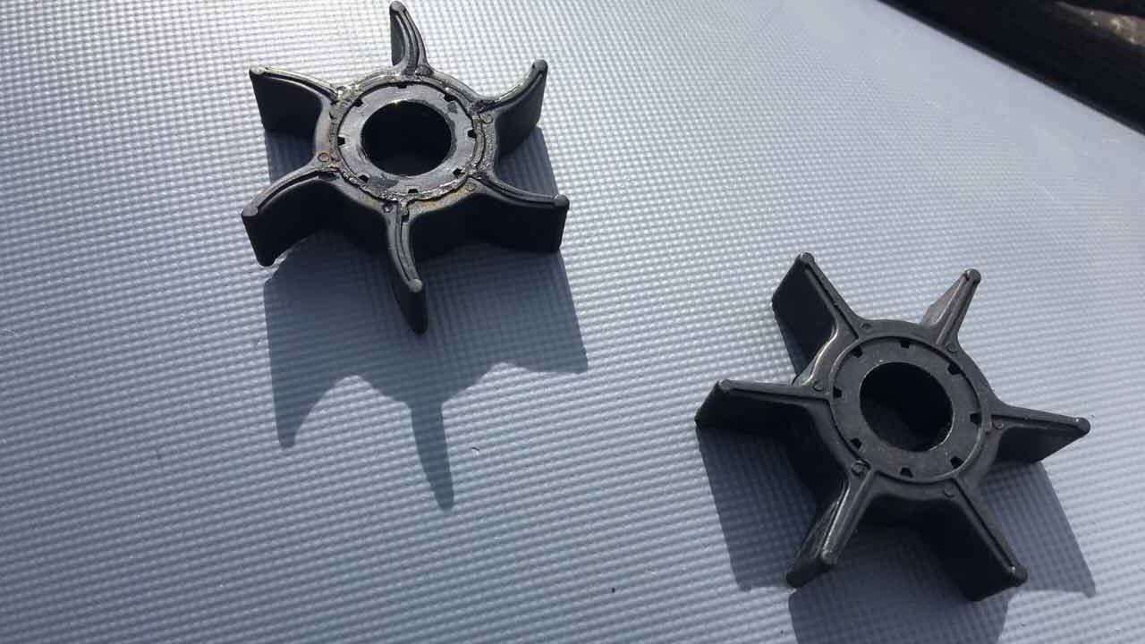 Крыльчатка охлаждения✖️ Чуть не убили лодочный мотор Marlin MP 9.9 AMHS