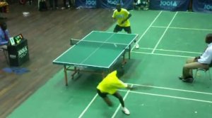 Felix Lartey vs Derrick   2~2 Last Set),,,GHANA TABLE TENNIS    november,,2012