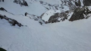 Glovers Chimney, Ben Nevis-Scotland , Winter climb March 2023.