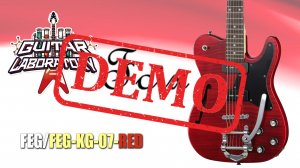 Электрогитара FOIX FEG/FEG-KG-07-RED - демонстрация звучания