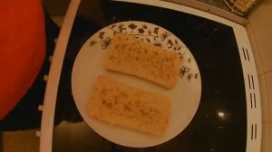 Onion Rings & Garlic Bread cooked in an Air Fryer