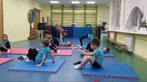 Открытый урок для родителей в детском саду. Занятия по танцам. Студия Гардарика
