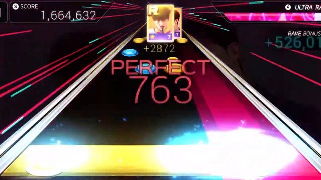 [SuperStar SM] Zhoumi 'Starry Night (with Ryeowook)' FULL SP 🌃 Hard mode All Perfect gameplay смотреть онлайн