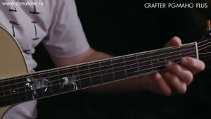 The Beatles - Here Comes The Sun, гитара Crafter PG MAHO PLUS