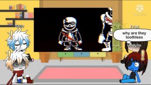 Undertale reacts to An Enigmatic Time duo (Last breath sans) + (Rejuvenation of Last breath Papyrus