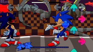 FNF Headache but Sonic vs Sonic.exe sing it - Friday Night Funkin'