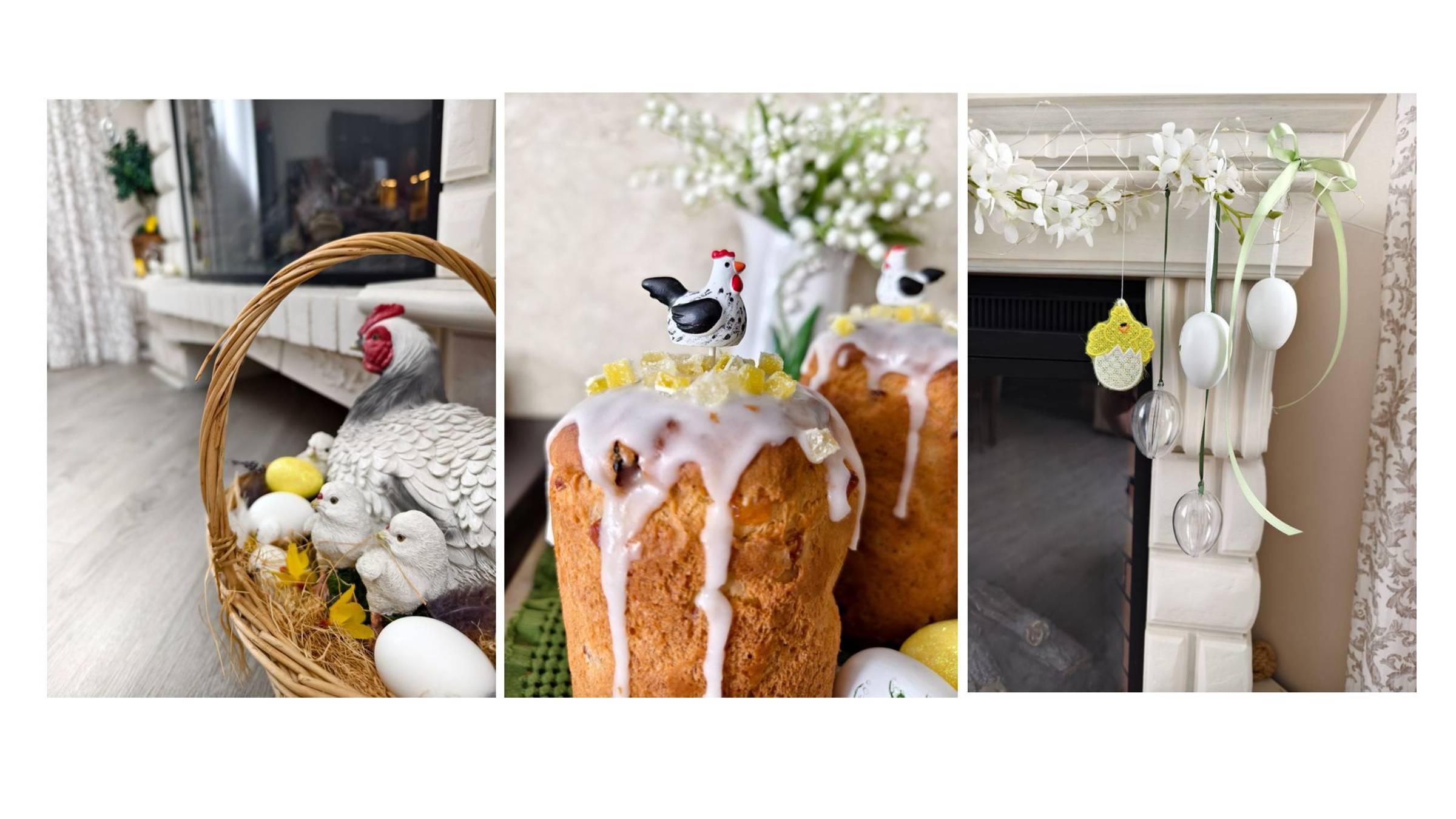 Украшаю кухню к Пасхе/ декор/ куличи/ Easter 2024