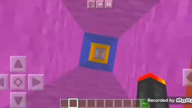 Радужная туннель в Minecraft😵 смотреть онлайн