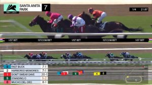 Fast Buck wins the Race 7 on Sunday, May 7 at Santa Anita Park