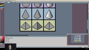 20. Shading a pyramid. PIXEL ART Master Course