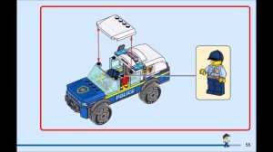 LEGO city Instructions 60369 / Mobile Police Dog Training