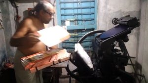 50 Years Old Letter Press Machine Working - Sweet Box Printing ( Full Printing Process ) 2020